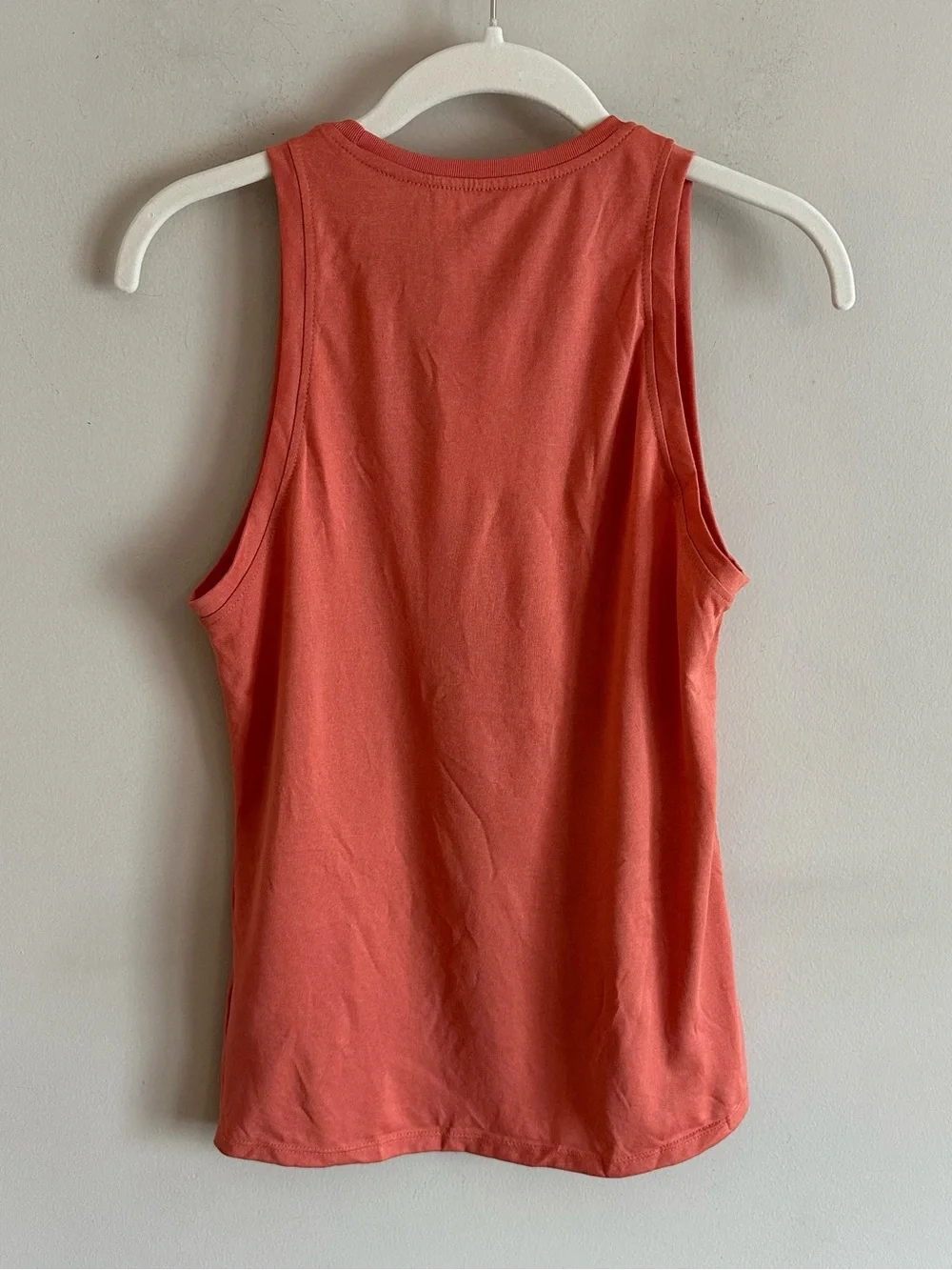 NWT Nike Women's Dri-FIT Legend Tank Top High Neck CT2913 Madder Root Orange XS